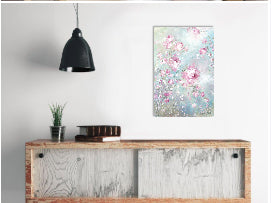 "Pink Whisper" Canvas Print