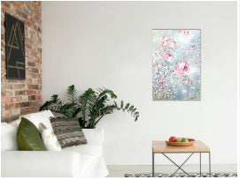 "Pink Whisper" Canvas Print