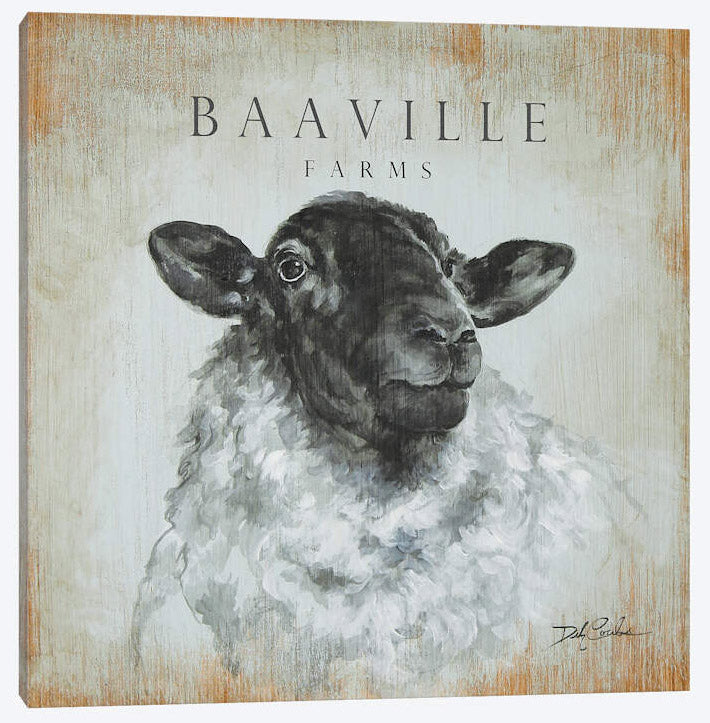 "Baaville Farms" Canvas Print