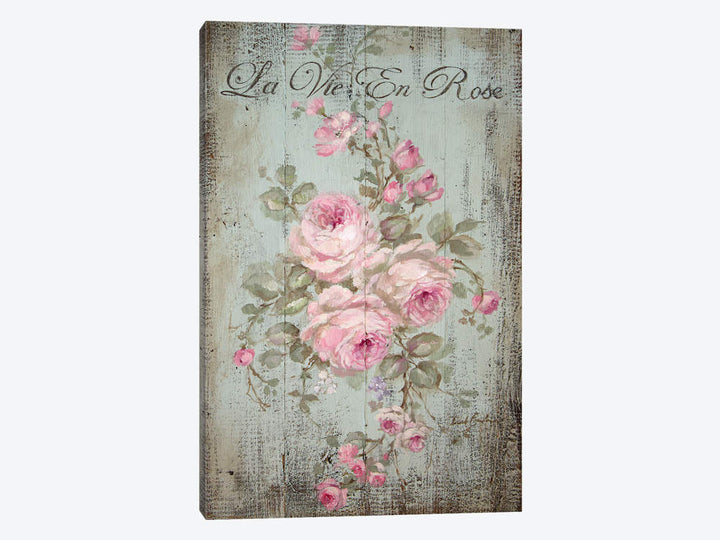 "La Vie En Rose" Canvas Print