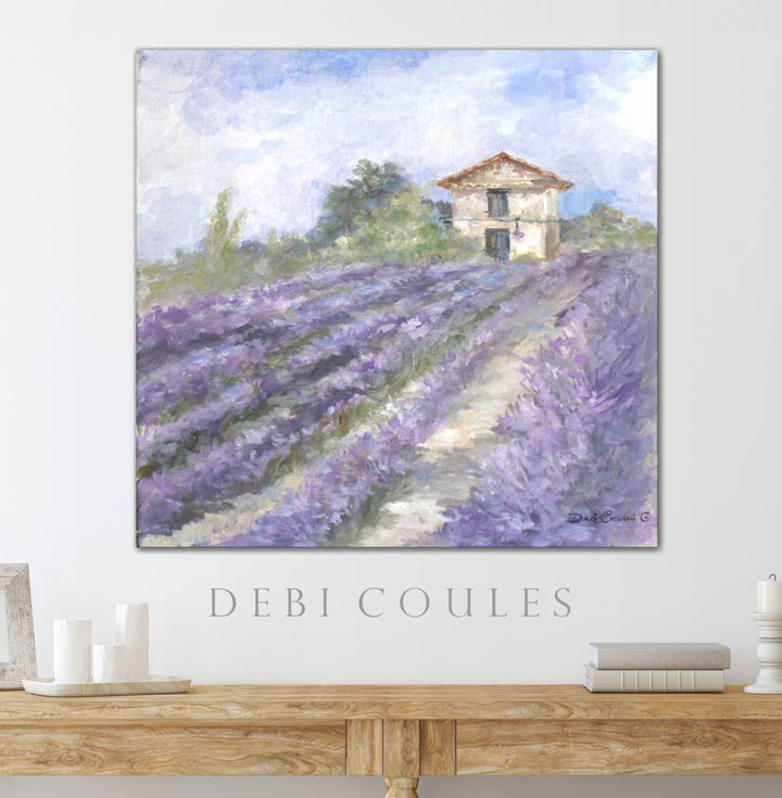 "Lavender Fields" Canvas Print