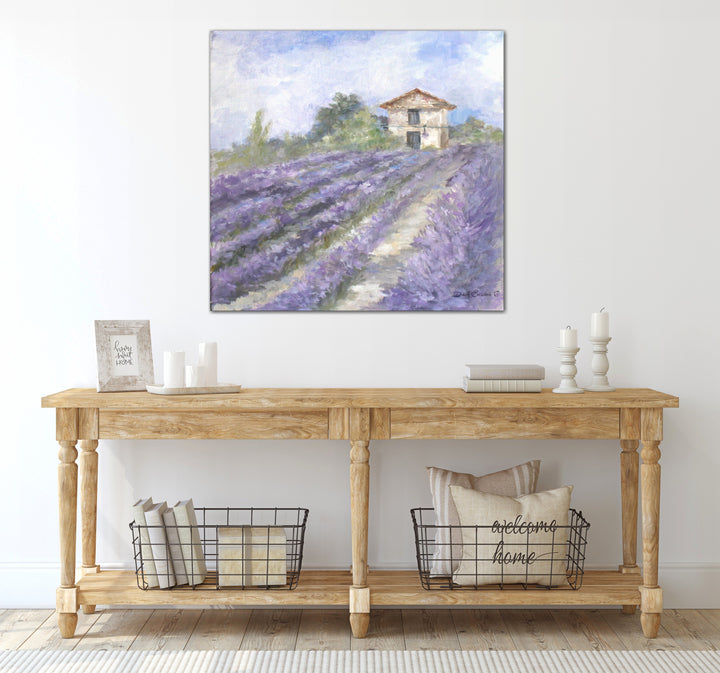 "Lavender Fields" Canvas Print