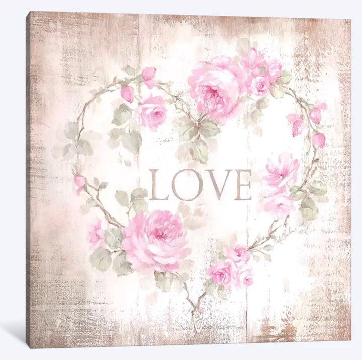 "Love Sign" Canvas Print