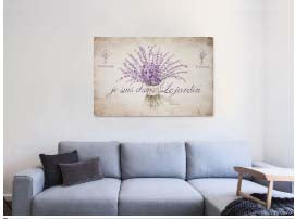 "French Lavender" Canvas Print